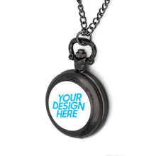 Cargar imagen en el visor de la galería, Reloj de Bolsillo de Aleación con Impresión Digital de Diseño Personalizado Online