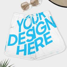 Cargar imagen en el visor de la galería, Pantalones de playa / shorts de baño cortos de secado rápido para mujer YH32 Personalizados con Impresión Completa de una imagen con Foto Logo Patrón Texto