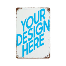 Cargar imagen en el visor de la galería, Pintura Colgante de Metal Vertical (con Óxido) con Impresión UV de GY0903088 Diseño Personalizado con Tus Fotos o Nombres
