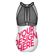 Cargar imagen en el visor de la galería, 2024 nuevo traje de baño de una pieza para mujer SDS2001 personalizado con patrón foto texto (impresión de imágenes múltiples)