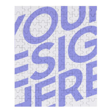 Cargar imagen en el visor de la galería, Puzzle Rompecabezas Versión Vertical de Madera Reutilizable para Niños Adolescentes Adultos GY0907012 Personalizado con impresión completa con Foto Texto Patrón