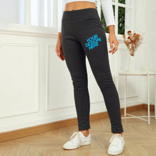 Cargar imagen en el visor de la galería, Pantalones de Terciopelo de Cordero para Mujer Pantalones de Invierno de Talla Grande y de Terciopelo para Mujer Modelos de Otoño e Invierno y Pantalones Cálidos y Gruesos de Cintura Alta NZ2205079 Personalizado Personalizada con Foto, Texto o Logo