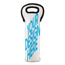 Cargar imagen en el visor de la galería, Bolsa de Vino de PVC con Impresión de Diseño Personalizado con Tu Texto o Imagen Online
