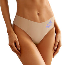 Cargar imagen en el visor de la galería, Braga / Braguita / Brasileña sin Rastro Cintura Baja para Mujer WH005 Personalizada con Impresión en Izquierda de Una Imagen con Foto Texto Patrón
