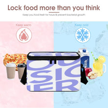 Cargar imagen en el visor de la galería, Bolsa Térmica para Hielo Alimentos Fríos o Calientes / Bolsa de Almuerzo Plegable Reutilizable para Picnic JJ0522216 Personalizada Impresion Completa de Una Imagen con Foto Logo Patrón Texto