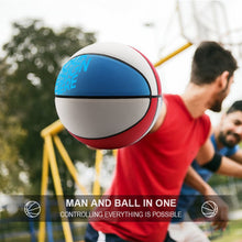 Cargar imagen en el visor de la galería, Baloncesto de alta resistencia para interiores exteriores para niños adultos JJ0526003 Personalizado con Foto Logo Patrón Texto