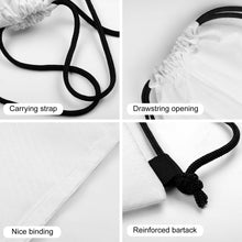 Cargar imagen en el visor de la galería, Mochila / Bolsa con cordones de deporte XB0604066 Personalizada con Impresión Completa con Foto Logo Patrón Texto