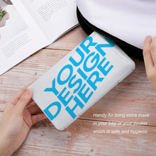 Cargar imagen en el visor de la galería, Caja de Almacenaje de Mascarillas con Diseño Personalizado Personalizada de Tus Imágenes o Textos