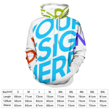 Cargar imagen en el visor de la galería, Sudadera con estampado completo de doble capa de gran tamaño (múltiples imágenes opcionales) FS0816115 personalizada con foto, texto o logo