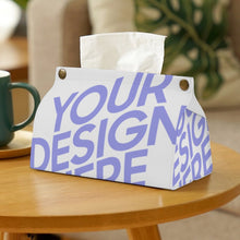 Cargar imagen en el visor de la galería, Porta Pañuelos PU / Caja de Pañuelos / Bolsa de Pañuelos Papeles para Hogar Oficina Coche JJ0531035 Personalizada Impresion Completa de Una Imagen con Foto Logo Patrón Texto