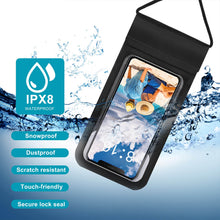 Cargar imagen en el visor de la galería, Bolsillo de Móvil Impermeable con Diseño Personalizado Personalizada de Tus Imágenes o Textos