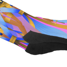 Cargar imagen en el visor de la galería, Calcetines Negros de Algodón para mujeres el mejor apoyo para médicos, correr, enfermería, atletismocon Personalizado Personalizada con Foto, Texto o Logo