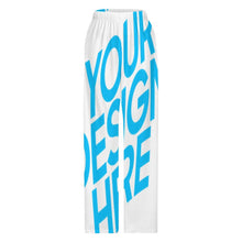 Cargar imagen en el visor de la galería, Pantalón de pijama para niños de pierna recta (niñas + niños) D31P personalizado con patrón foto texto (impresión de imagen única)