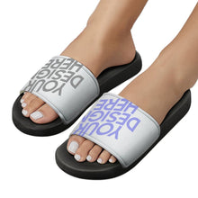 Cargar imagen en el visor de la galería, Chanclas de Baño Playa Piscina de PVC / Zapatillas Antideslizantes Verano para Mujer Hombre Verano FS0807021 Personalizadas con Impresión Completa de Múltiples Imágenes con Foto Logo Patrón Texto