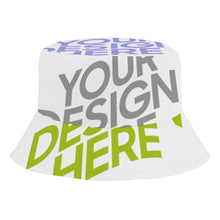 Cargar imagen en el visor de la galería, Sombrero de Cubo / Pescador Infantil con Correa Unisex para Sol Playa Verano al Aire Librepara Niños Niñas YT1205072 Personalizado Impresion Completa de Múltiples Imágenes con Foto Logo Patrón Texto