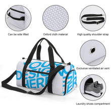 Cargar imagen en el visor de la galería, Bolsa para Gimnasia Maleta Maletin Bolso Alforja De Deportivo Grande para mujer y hombre A017 Personalizada Personalizado con Foto o Mensajes de Texto