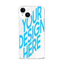 Cargar imagen en el visor de la galería, Funda de TPU para móvil iPhone 15 / 15 Plus / 15 Pro / 15 Pro Max personalizado con patrón foto texto