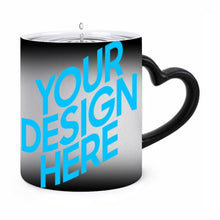 Cargar imagen en el visor de la galería, JJ0520020 Taza Cerámica Cambiante de Color con Diseño Personalizado Personalizada con Foto, Texto o Logo