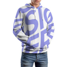 Cargar imagen en el visor de la galería, Sudadera Deportiva Estampada Talla Grande con Bolsillo Canguro Capucha de Capa Doble Unisex para Mujer Hombre FS0816145 Personalizada Impresion Completa de Una Imagen con Foto Logo Patrón Texto