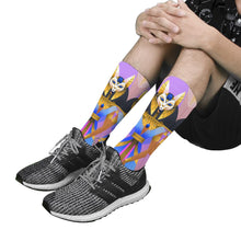 Cargar imagen en el visor de la galería, Calcetines Negros de Algodón para mujeres el mejor apoyo para médicos, correr, enfermería, atletismocon Personalizado Personalizada con Foto, Texto o Logo