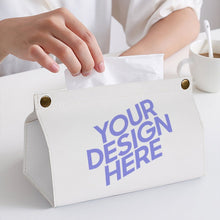 Cargar imagen en el visor de la galería, Caja de Pañuelos PU con Estampado / Bolsa de Pañuelos de Papel para Hogar Oficina Coche JJ0531031 Personalizada Impresion Completa de Una Imagen con Foto Logo Patrón Texto