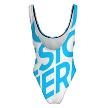 Cargar imagen en el visor de la galería, 2024 NUEVO traje de baño de una pieza para mujer LT3214 personalizado con fotos texto patrón (impresión de una sola imagen única)