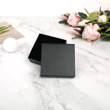 Cargar imagen en el visor de la galería, Cadena con colgante rectangular de ángulo recto forma en V piedra natal Longitud Ajustable en plata de ley 925 chapado de oro rosa de 18K para mujer hombre X0031 Personalizado con texto nombre