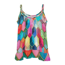 Cargar imagen en el visor de la galería, Camiseta sin Mangas para Mujer Cuello Redondo Tank Tops con Diseño NK Personalizada con Foto Texto o Logo con Múltiple Imágen