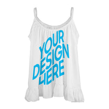 Cargar imagen en el visor de la galería, Camiseta sin Mangas para Mujer Tank Tops con Diseño NK Personalizada con Foto Texto o Logo con una Imágen