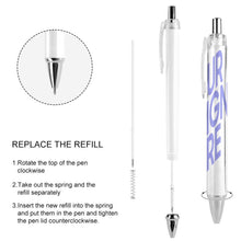 Cargar imagen en el visor de la galería, Bolígrafo 0,5mm Retráctil Escritura Ultra Suave y Tacto Agradable Tinta Azul para Estudiante Escuela Oficina BG1613028 Personalizado con Impresión Completa de una imagen con Foto Logo Patrón Texto