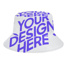 Cargar imagen en el visor de la galería, Sombrero de pescador unisex sombrero para el sol sombrero de pescador de gran tamaño (62x9x7cm) personalizado con patrón foto texto