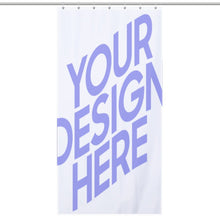 Cargar imagen en el visor de la galería, Cortina de Ducha / Cortina de baño de Poliéster Personalizada con impresión completa con Foto Logo Patrón Texto