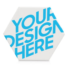 Cargar imagen en el visor de la galería, Posavasos para Bebidas Posavasos de Cerámica Hexagonal Posavasos Absorbentes 4 / 6 Piezas JJ0520147 Personalizado con impresión de una imagen con Foto Logo Patrón Texto