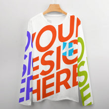 Cargar imagen en el visor de la galería, Sudadera / Camiseta manga larga bolsillo pecho para hombre ELREV2 Personalizada con Impresión Completa de múltiples imágenes con Foto Logo Patrón Texto