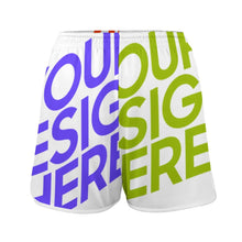 Cargar imagen en el visor de la galería, Pantalones de playa / shorts de baño cortos de secado rápido para mujer YH32 Personalizados con Impresión Completa de múltiples imágenes con Foto Logo Patrón Texto