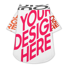 Cargar imagen en el visor de la galería, Camisa para mascotas LM027 para perros y gatos adecuada para el hogar playa personalizado con patrón foto texto (impresión de imágenes múltiples)