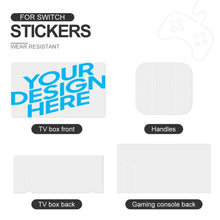 Cargar imagen en el visor de la galería, Pegatinas de Consola de Juegos de Nintendo Switch 3C071700 Personalizadas Impresion Completa de Una Imagen con Foto Logo Patrón Texto