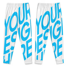 Cargar imagen en el visor de la galería, Pantalón de pijama para niños D29P Pantalón de dormir para niñas y niños personalizado con patrón foto texto (impresión de imagen única)