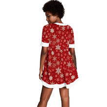 Cargar imagen en el visor de la galería, Vestido de Navidad Fiesta Invierno para Adultos Mujeres JJ0525022 Personalizado con Impresión Completa con Foto Logo Patrón Texto