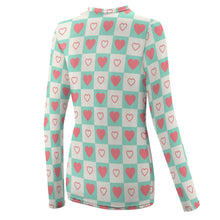 Cargar imagen en el visor de la galería, Camiseta de Protección Solar de Manga Larga para Mujer NZ143 Personalizada con Impresión Completa de una imagen con Foto Logo Patrón Texto