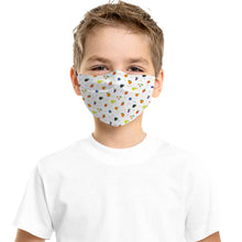 Cargar imagen en el visor de la galería, Mascarilla Reutilizable Ajustable Lavable Higiénica con Filtro de 5 Piezas para Niños Niñas Adolescentes JJ0521185 Personalizada Impresion Completa de Imágenes Diferentes con Foto Logo Patrón Texto