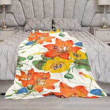 Cargar imagen en el visor de la galería, Manta / Cobija Suave 300g Franela Antibolitas para Niños Adultos Familia JJ0519693 Personalizada con Impresión Completa de Una Imagen con Foto Texto Patrón