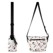 Cargar imagen en el visor de la galería, Bolsa de Bandolera de Moda / Bolsa de Hombro Capacidad Grande para Jóvenes Mujer Hombre XB0614004 Personalizada Impresión Completa de Una Imagen con Foto Logo Patrón Texto