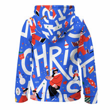 Cargar imagen en el visor de la galería, Sudadera con capucha estampado bolsillo canguro para niños FS0816038 Personalizada con Impresión Completa de una imagen con Foto Logo Patrón Texto