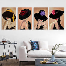 Cargar imagen en el visor de la galería, Cuadro Colgante 2:3 Vertical con Diseño Cuádruple de Múltiples Imágenes con Diseño Personalizado Personalizada de Tus Fotos o Nombres