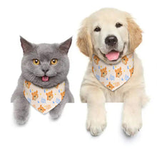 Cargar imagen en el visor de la galería, Bufanda Ajustable para Mascotas / Pañuelos para Perros Gatos CW1503006 Personalizada de Una Imagen con Foto Logo Patrón Texto