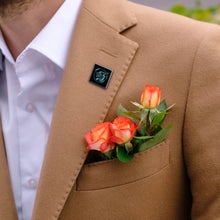 Cargar imagen en el visor de la galería, Broche Cuadrado de Adorno Insignia de Decoración con Estampado para Mujer Hombre SS1404003 Personalizado Impresion Completa de Una Imagen con Foto Logo Patrón Texto