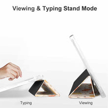 Cargar imagen en el visor de la galería, Funda Compatible con iPad Mini 4 / 5 / 6 con Soporte Integrado para Pencil / Funda Protectora Soporte Plegable Trasera Transparente 3C0712003 Personalizada Impresion Completa de Una Imagen con Foto Logo Patrón Texto