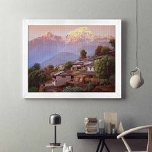 Cargar imagen en el visor de la galería, Pintura de diamantes/Lienzo/Imagen con Marco interior, Versión horizontal travesero (redondo) GY0903435 Personalizado,Personalizada Con Foto,Logo O Texto