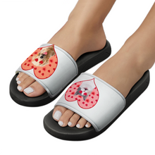 Cargar imagen en el visor de la galería, Chanclas de Baño Playa Piscina de PVC / Zapatillas Antideslizantes Verano para Mujer Hombre Verano FS0807021 Personalizadas con Impresión Completa de Múltiples Imágenes con Foto Logo Patrón Texto